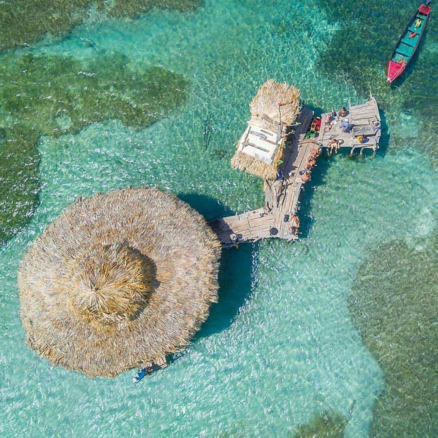 Rock Side On The Treasure Beach