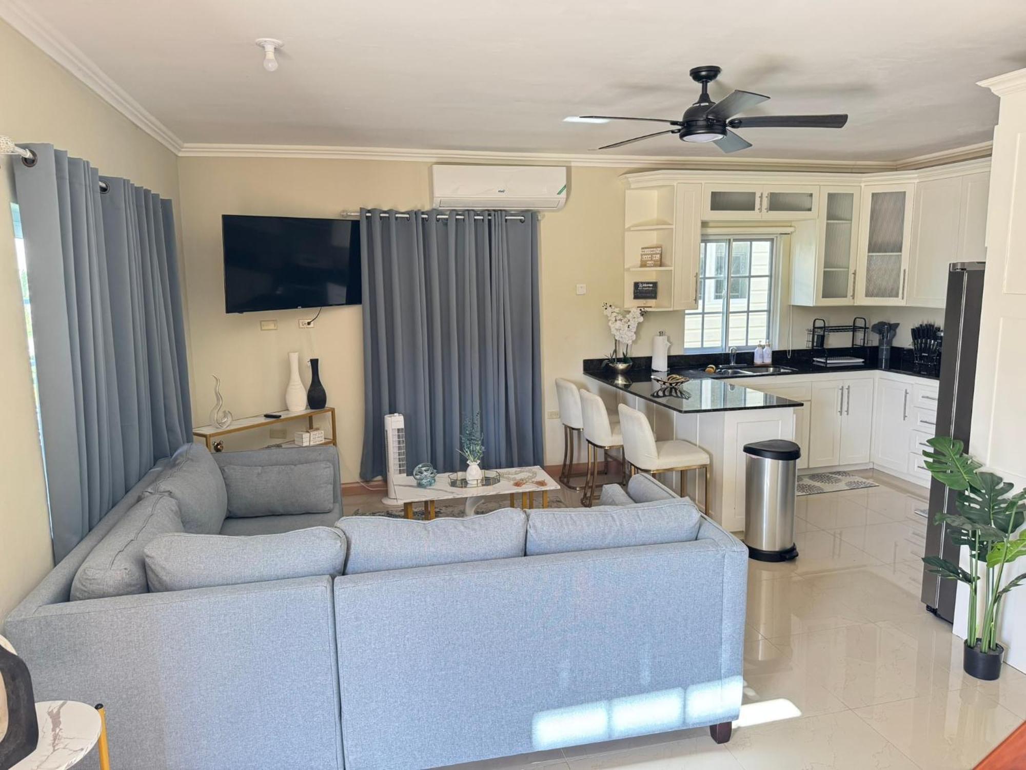 Vista Casa de férias Ocho Rios